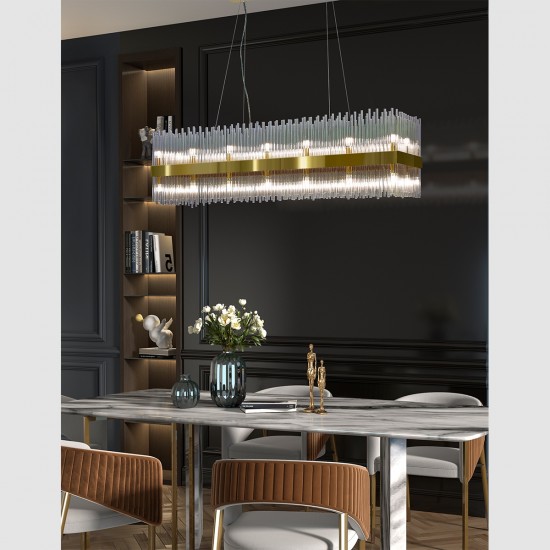 Candelabru K-Lighting Oriente, G9, Auriu, 018126L120G, Portugalia
