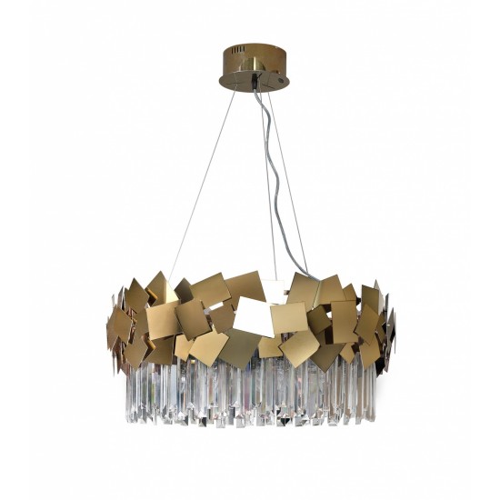 Candelabru K-Lighting Hemera, E14, Auriu, 018128D66G, Portugalia