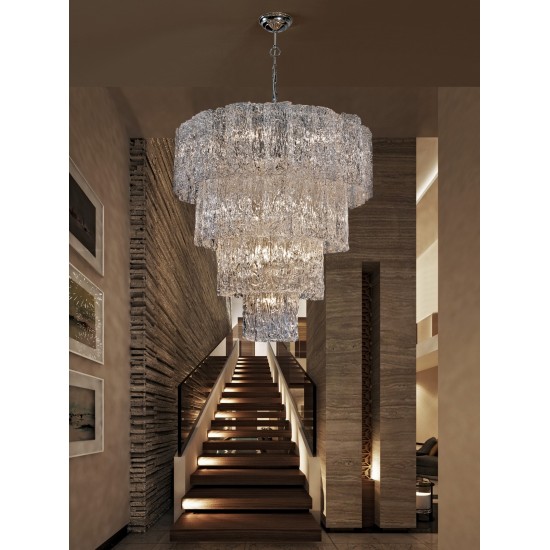Suspensie K-Lighting Atenas, E14, Auriu, 018134D80L4C, Portugalia