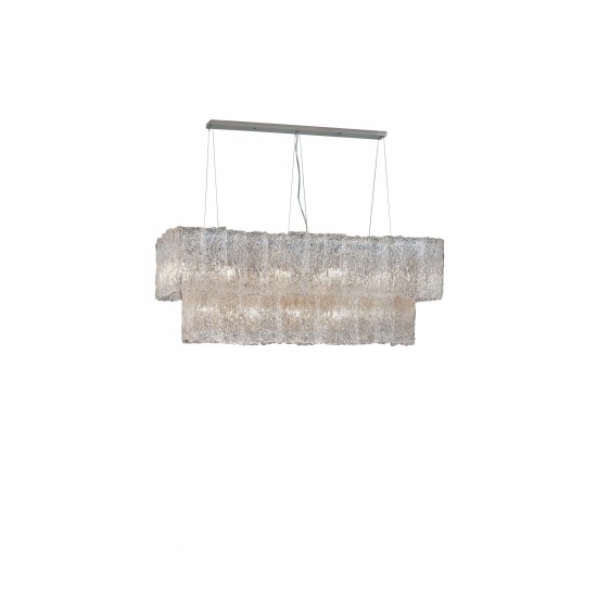 Suspensie K-Lighting Atenas, E14, Crom, 018134L120C, Portugalia