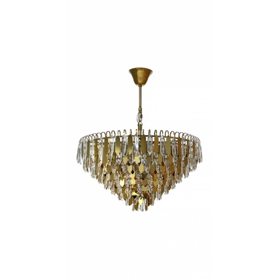 Candelabru K-Lighting Mahina, E14, Auriu, 018144D80G, Portugalia