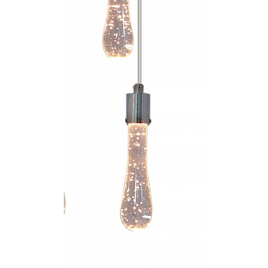 Pendul K-Lighting Pacific, Led, Crom, 018146C, Portugalia