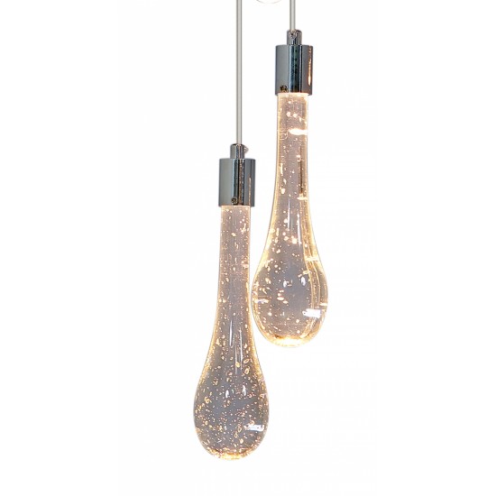 Pendul K-Lighting Pacific, Led, Crom, 018147C, Portugalia
