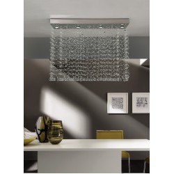 Suspensie K-Lighting Luvia, Gu1, Crom, 018180L100C, Portugalia