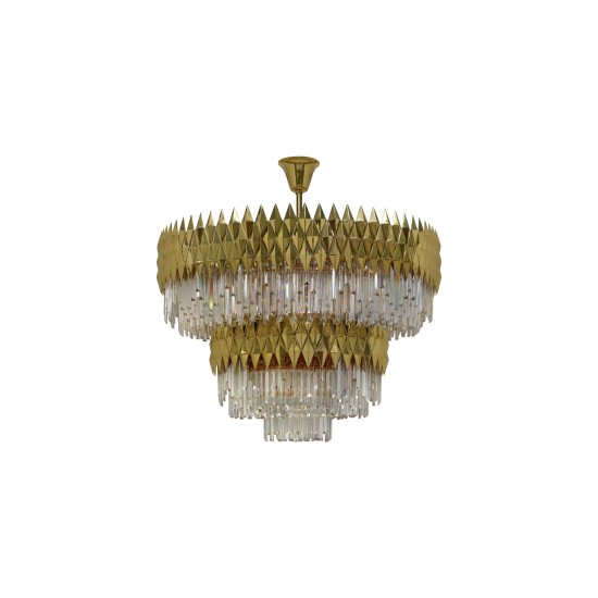 Candelabru K-Lighting Lune, E14, Auriu, 018183D120G, Portugalia
