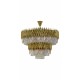 Candelabru K-Lighting Lune, E14, Auriu, 018183D120G, Portugalia