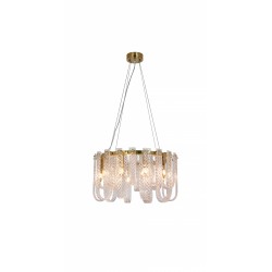 Suspensie K-Lighting Mulen, E14, Auriu, 018184D60G, Portugalia