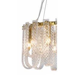 Suspensie K-Lighting Mulen, E14, Auriu, 018184D60G, Portugalia