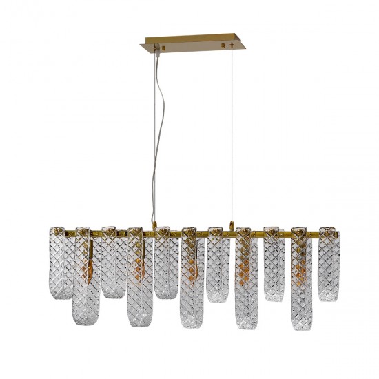 Suspensie K-Lighting Mulen, E14, Auriu, 018184L95G, Portugalia