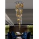 Suspensie K-Lighting Flinst, E27, Crom, 018187D60C, Portugalia