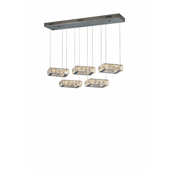 Suspensie K-Lighting Tapled, Led, Crom, 018195L77C, Portugalia