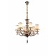 Candelabru K-Lighting Vintage, E14, Auriu, 018198D60G, Portugalia