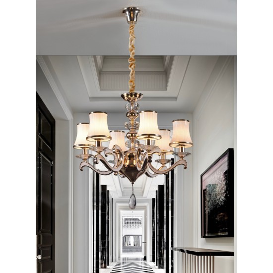 Candelabru K-Lighting Vintage, E14, Auriu, 018198D60G, Portugalia