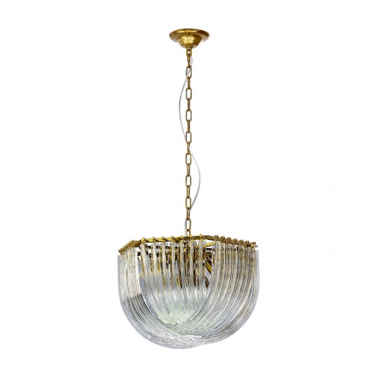 Suspensie K-Lighting Anatole, E14, Auriu, 018205D50G, Portugalia