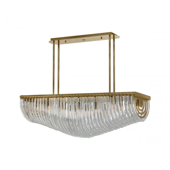 Candelabru K-Lighting Anatole, E14, Auriu, 018205L120G, Portugalia