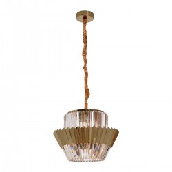Suspensie K-Lighting Maia, E14, Auriu, 018207D60G, Portugalia