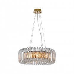 Suspensie K-Lighting Nero, E14, Auriu, 018211D60G, Portugalia