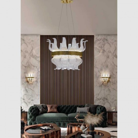 Candelabru K-Lighting Luma, Led, Auriu, 018223D60G, Portugalia