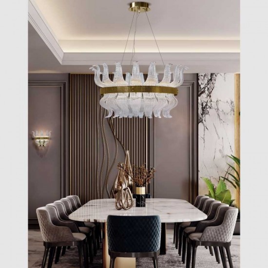 Candelabru K-Lighting Luma, Led, Auriu, 018223D80G, Portugalia