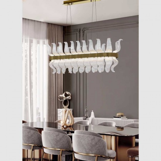 Candelabru K-Lighting Luma, Led, Auriu, 018223L120G, Portugalia