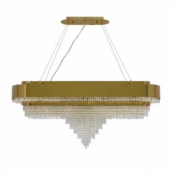 Candelabru K-Lighting Baco, E14, Auriu, 018225L120G, Portugalia