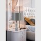 Veioza K-Lighting Metis, E27, Crom, 018501C, Portugalia