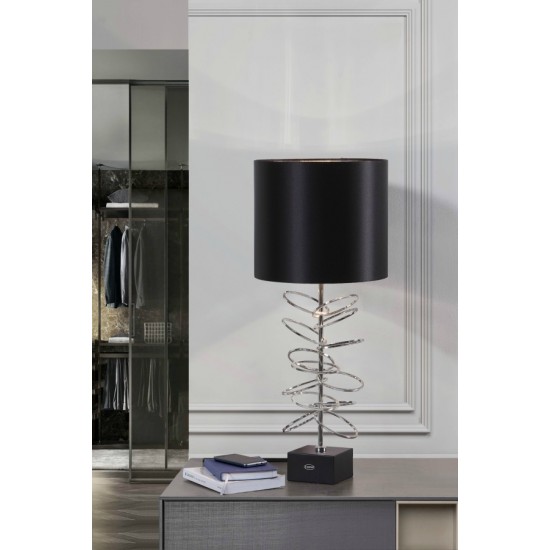 Veioza K-Lighting Aureas, E27, Crom, 018544C, Portugalia
