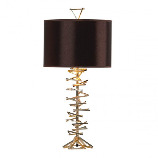 Veioza K-Lighting Bones, E27, Auriu, 018546G, Portugalia