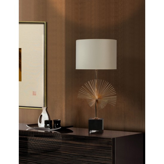 Veioza K-Lighting Monet, E27, Auriu, 018549G, Portugalia