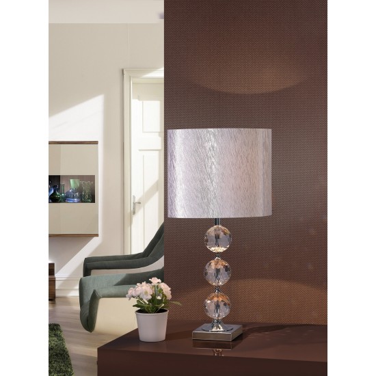 Veioza K-Lighting Bell, E27, Crom, 018556C, Portugalia