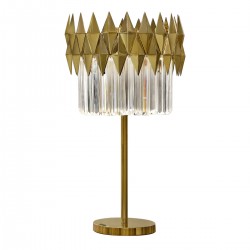 Veioza K-Lighting Lune, E14, Auriu, 018583G, Portugalia