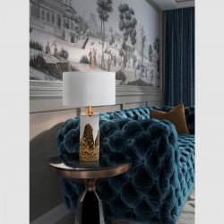 Veioza K-Lighting Dunas, E27, Alb, 018603Bg, Portugalia