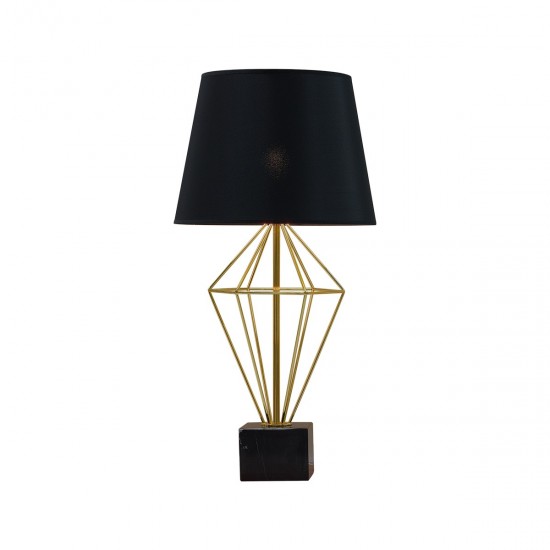 Veioza K-Lighting Sims, E27, Auriu, 018605G, Portugalia