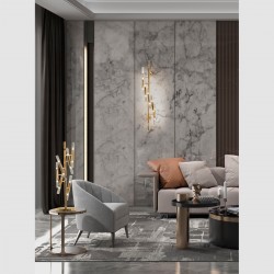 Veioza K-Lighting Crocodile, G4, Auriu, 018612G, Portugalia