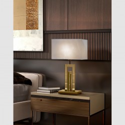 Veioza K-Lighting Neat, E27, Auriu, 018615G, Portugalia