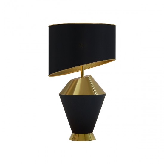 Veioza K-Lighting Posh, E27, Auriu, 018618G, Portugalia