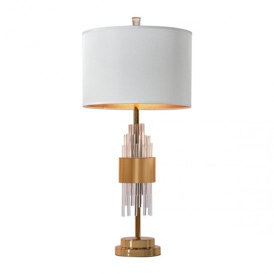 Veioza K-Lighting Oriente, E27, Auriu, 018624G, Portugalia