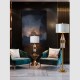 Veioza K-Lighting Oriente, E27, Auriu, 018624G, Portugalia