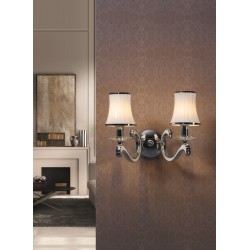 Aplica K-Lighting Vintage, E14, Crom, 018714C, Portugalia