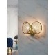 Aplica K-Lighting Ceres, E14, Auriu, 018722G, Portugalia
