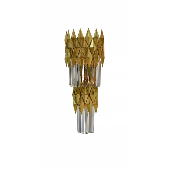 Aplica K-Lighting Lune, E14, Auriu, 018783G, Portugalia