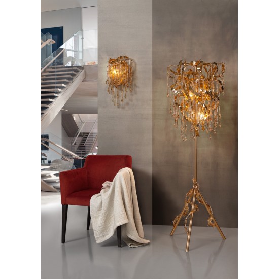 Aplica K-Lighting Sculpture, E14, Auriu, 018789G, Portugalia