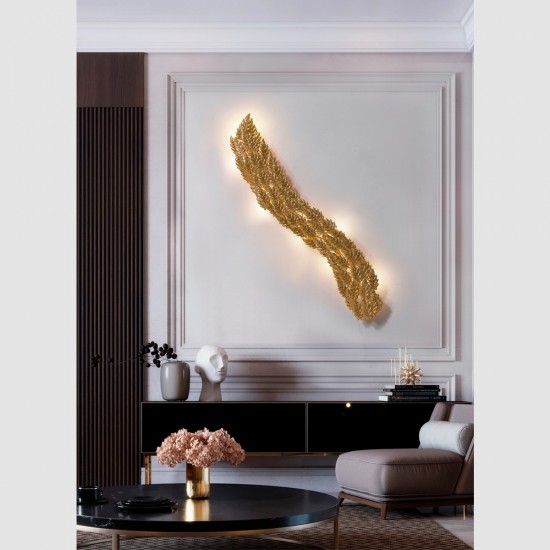 Aplica K-Lighting Spring, G9, Auriu, 018803G, Portugalia