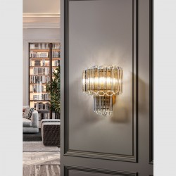 Aplica K-Lighting Lux, E14, Auriu, 018811G, Portugalia
