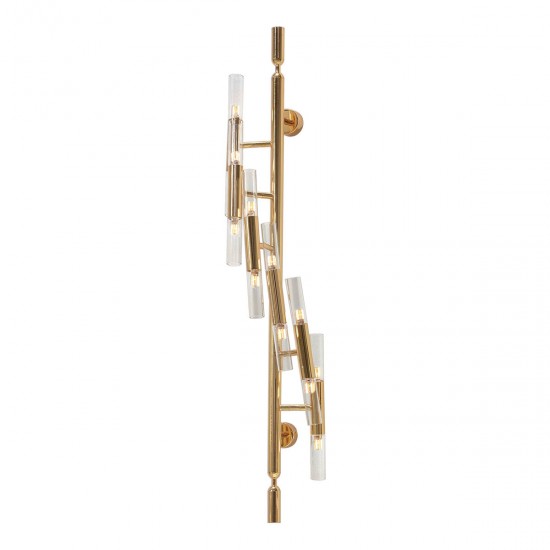 Aplica K-Lighting Crocodile, G4, Auriu, 018812G, Portugalia