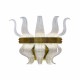 Aplica K-Lighting Luma, Led, Auriu, 018823G, Portugalia