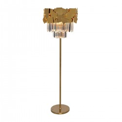 Lampadar K-Lighting Hemera, E14, Auriu, 019028G, Portugalia