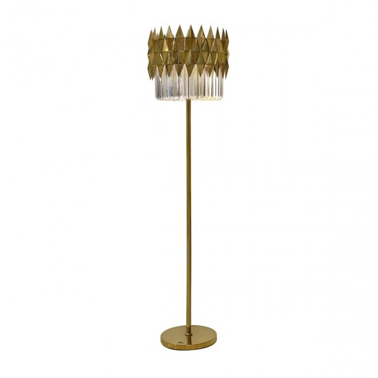 Lampadar K-Lighting Lune, E14, Auriu, 019083G, Portugalia