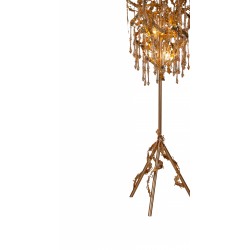 Lampadar K-Lighting Sculpture, E14, Auriu, 019089G, Portugalia