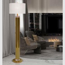 Lampadar K-Lighting Metanira, E27, Auriu, 019102G, Portugalia